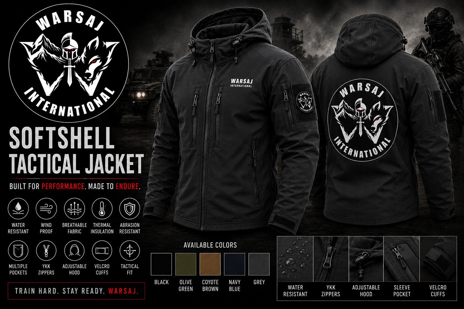 Softshell Tactical Jacket