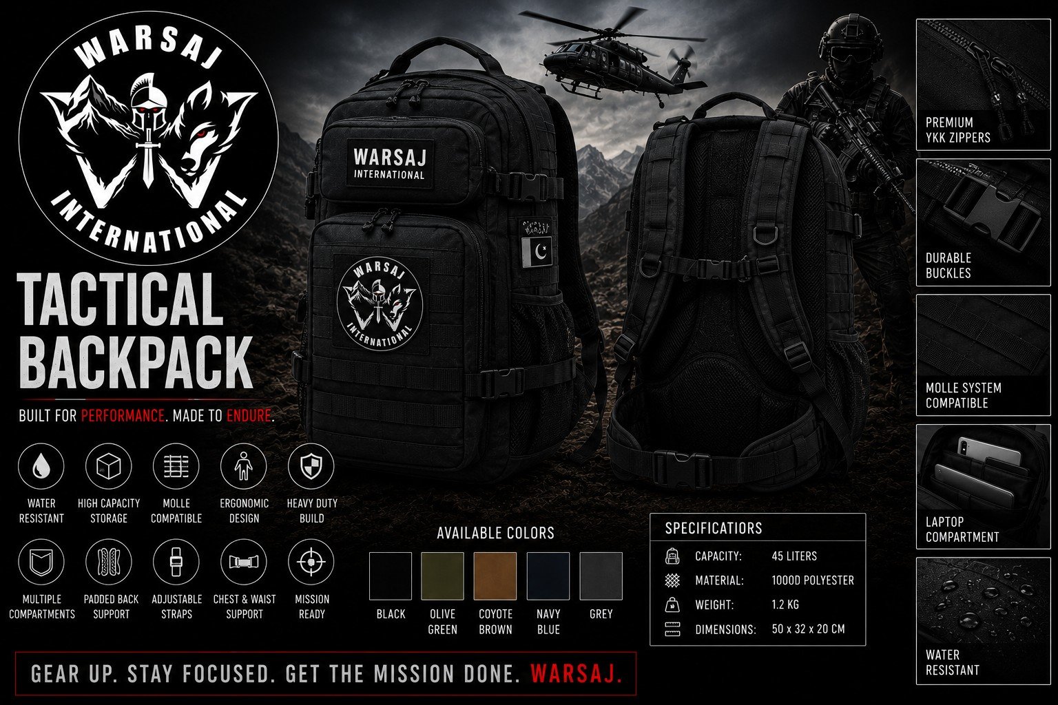Tactical Backpack